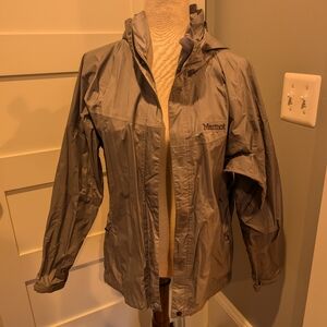 Marmot Grey Rain jacket Size M